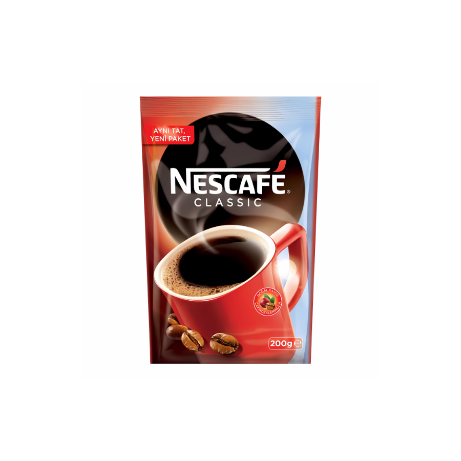Nescafé Classic Kahve 200 Gr Ekonomik Paket